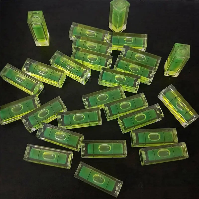 Mini Bubble Spirit Level 10×10×29mm – Square Level for Frames Spirit Level Tool Qme