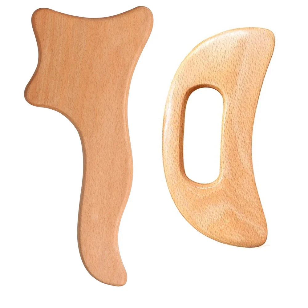 Wooden Therapy Massage Set – Gua Sha & Maderoterapia Tools Wooden Massage Set Qst 2PCS-5