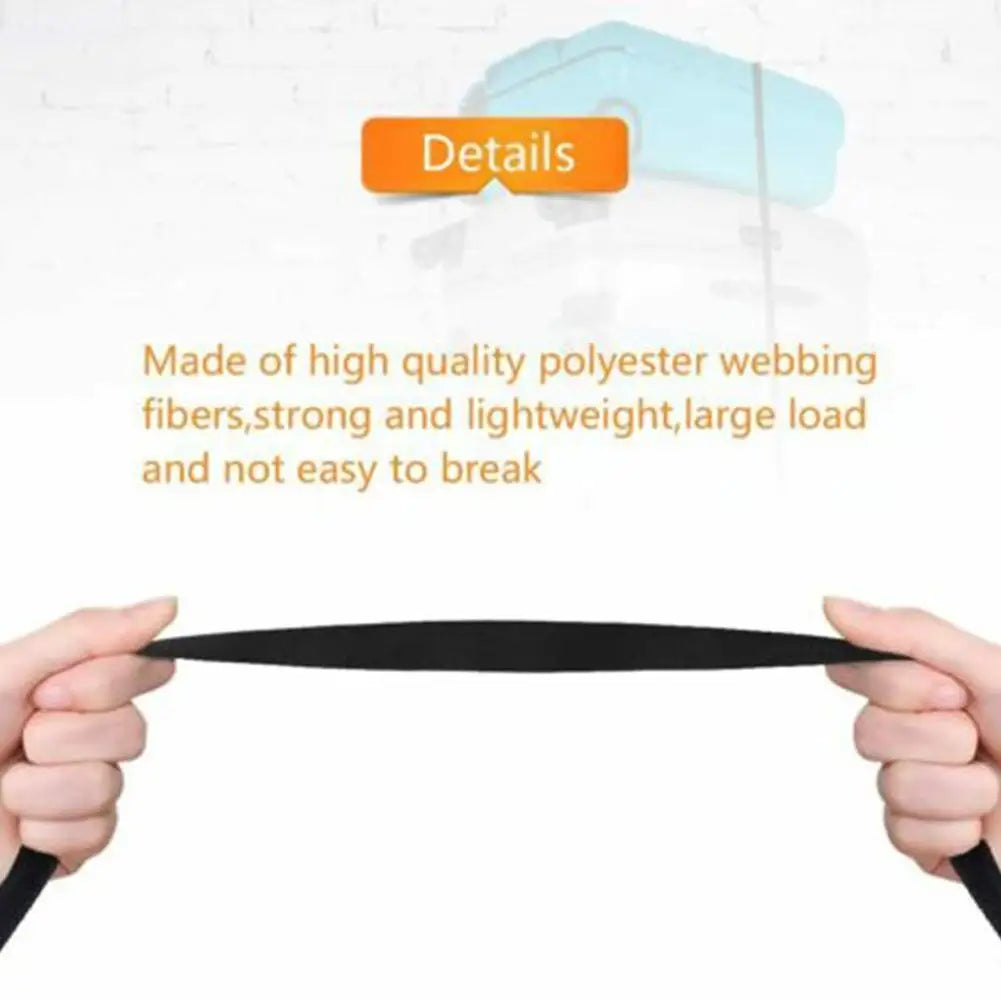 Ratchet Tie Down Straps Heavy Duty Cargo Lashing Belt 2-Pack Ratchet Tie Down Strap Qme