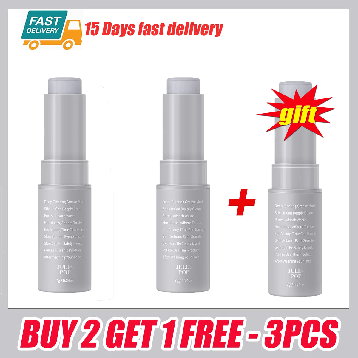 PWYUMAN Pore Primer Stick – Oil Control & Smooth Skin | 7g Face Primer Stick Qst Buy 2 get 1-3pcs