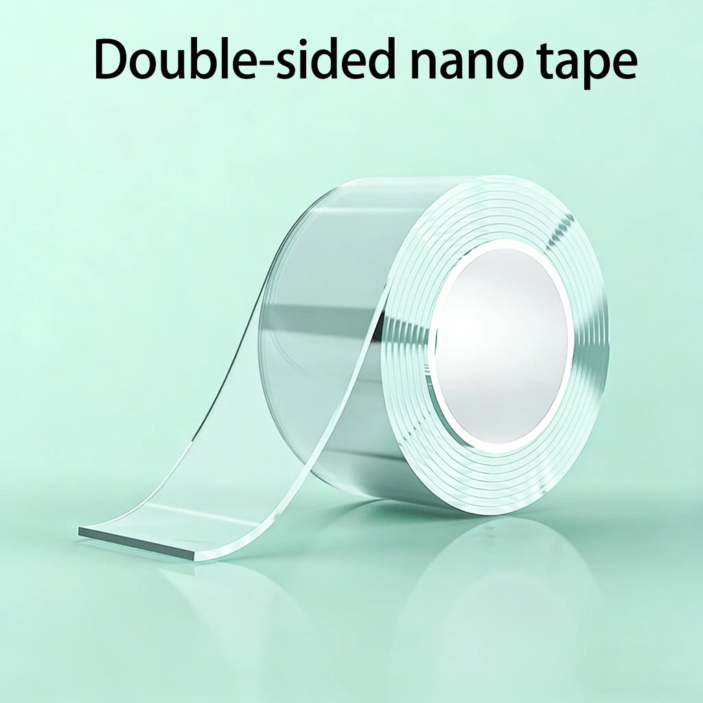 Transparent Nano Tape – Strong, Residue-Free, Thickened Nano Adhesive Tape Qme
