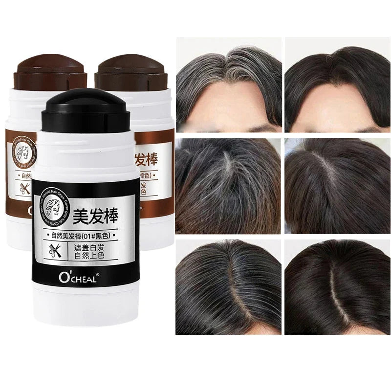 Waterproof Hair Color Wand | Long-Lasting Dye Retention Hair Color Wand Qme