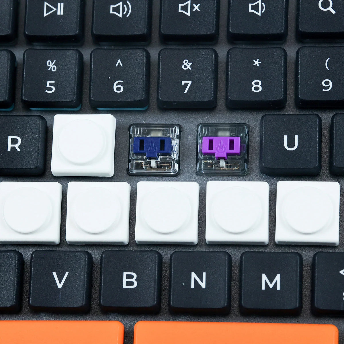CFX-UP Low Profile PBT Keycaps – Kailh Chocolate 1350 Switch Mechanical Keyboard Keycaps Qme