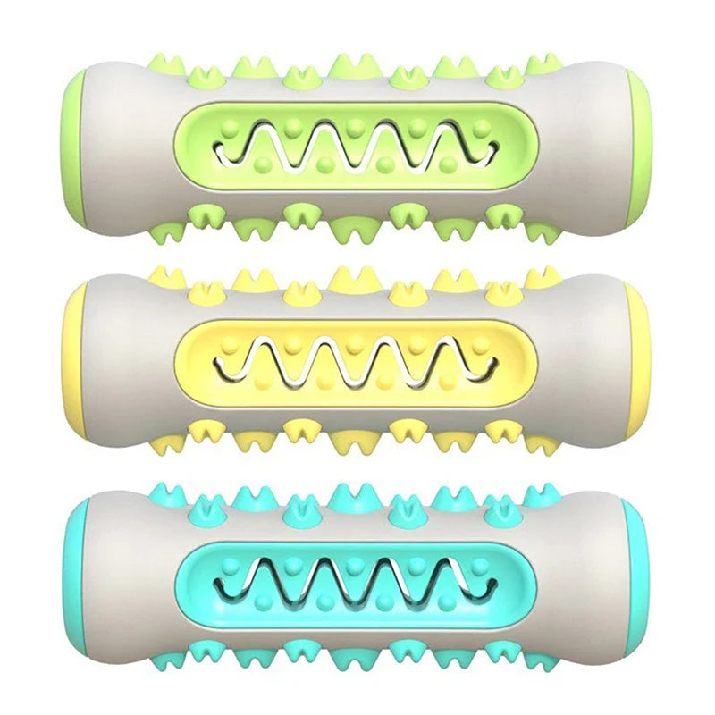 Dog Toothbrush Chew Toy – Safe TPR Dental Cleaning Toy Dog Dental Chew Toy Qme