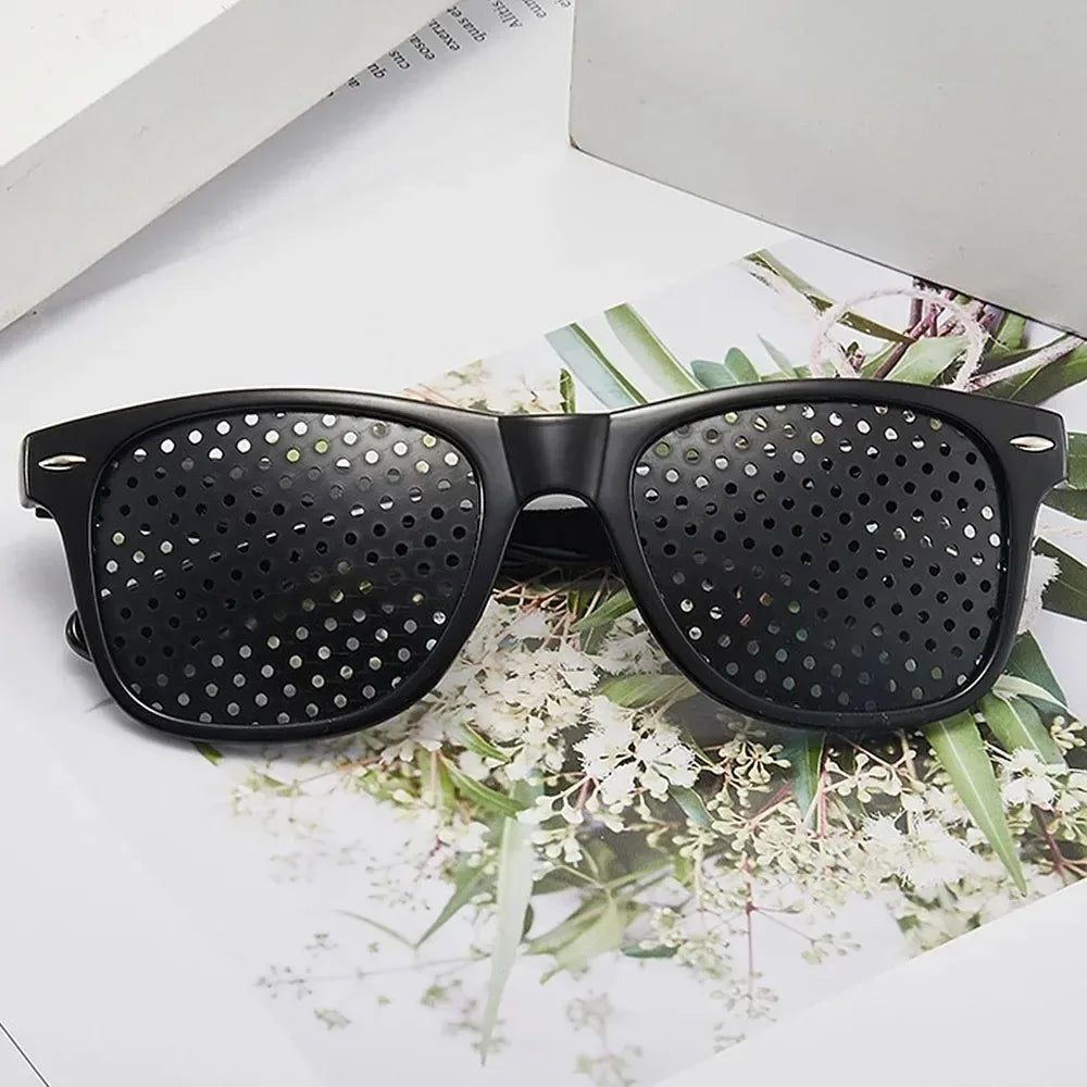 Pinhole Glasses for Visual Clarity & Eye Comfort | Men & Women Pinhole Eyewear Qme