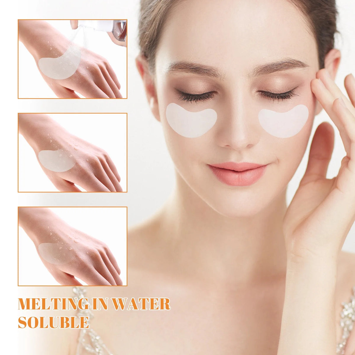 EELHOE Collagen Under-Eye Patches – Firming & Hydrating Mask Under-Eye Patch Qst