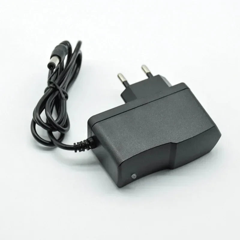 DC 12V 6V 1A EU Plug Power Supply Adapter – 18650 Charger Power Supply Adapter Qme