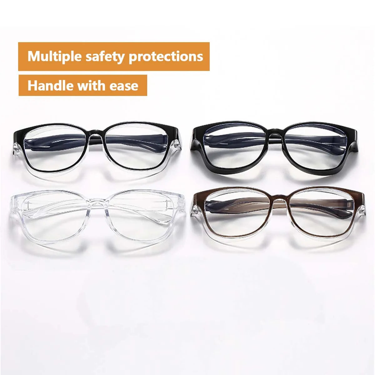 VOPHA Square Goggles Anti Blue Light UV Protection Eyewear Protective Goggles Qst