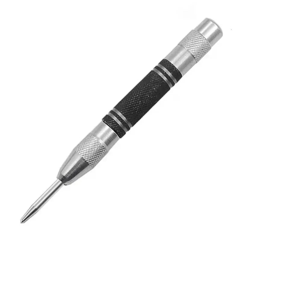 Automatic Center Punch – Stainless Steel Hole Marker Tool Center Punch Tool Qme