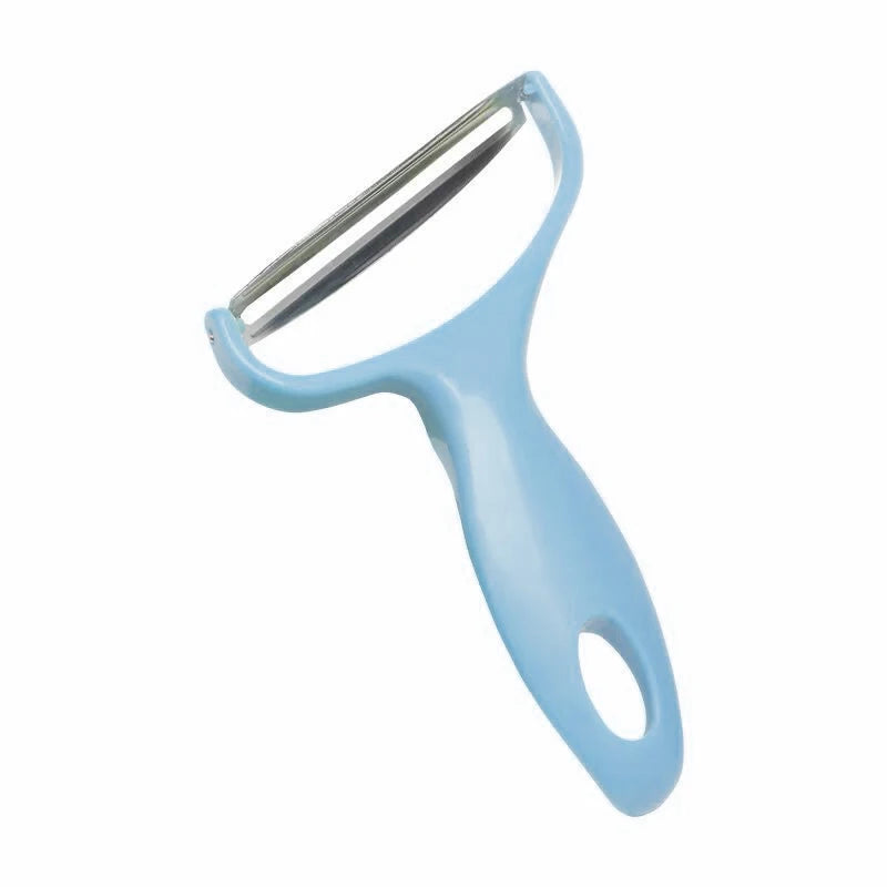 Vegetable Slicer & Peeler – Stainless Steel Grater Tool Vegetable Slicer Peeler Qst blue