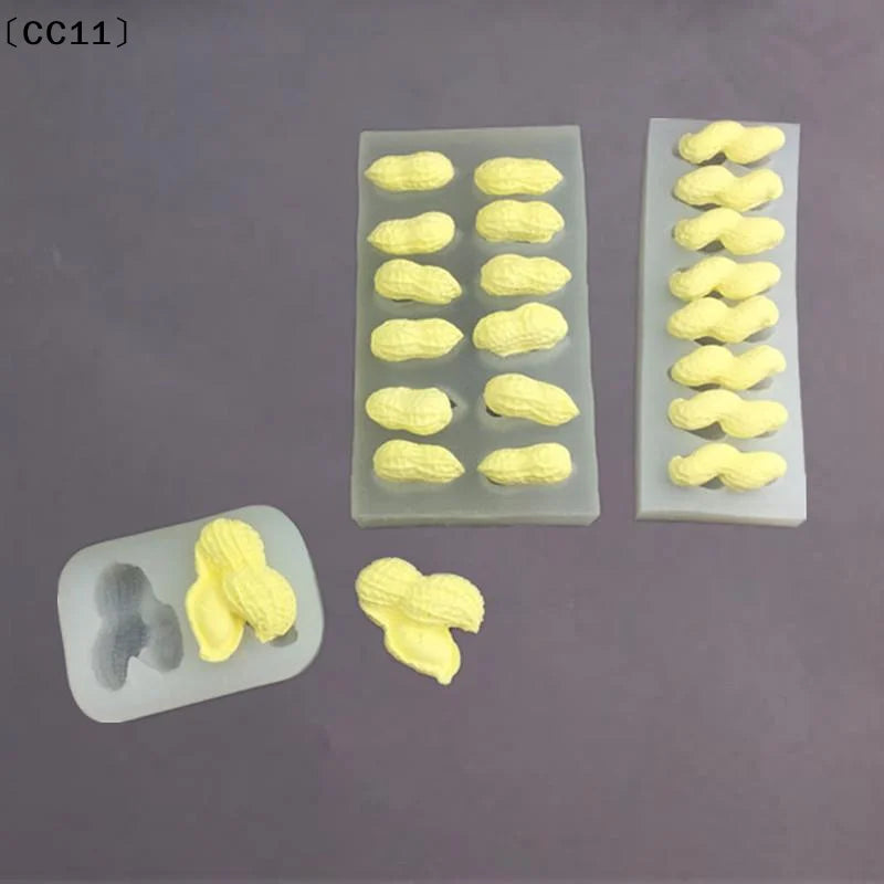 Peanut Silicone Mousse Cake Mold – 2, 8 & 12 Cavity Silicone Cake Mold Qme
