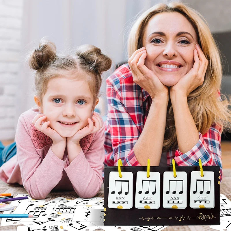 Music Learning Flashcards – Notes, Instruments & Rhythm (72 pcs) Music Learning Flashcards Qme