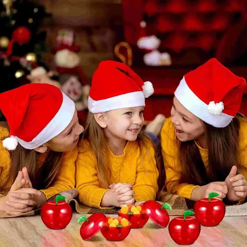Christmas Holiday Candy Gift Jars – Stocking Stuffer Boxes Holiday Candy Gift Jar Qme