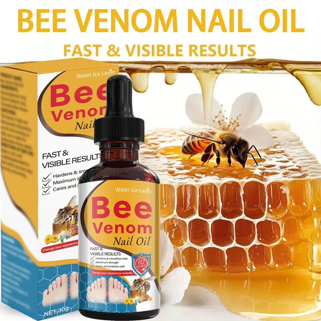 Bee Venom & Salicylic Acid Nail Oil – Harden & Smooth Nail Treatment Oil Qme