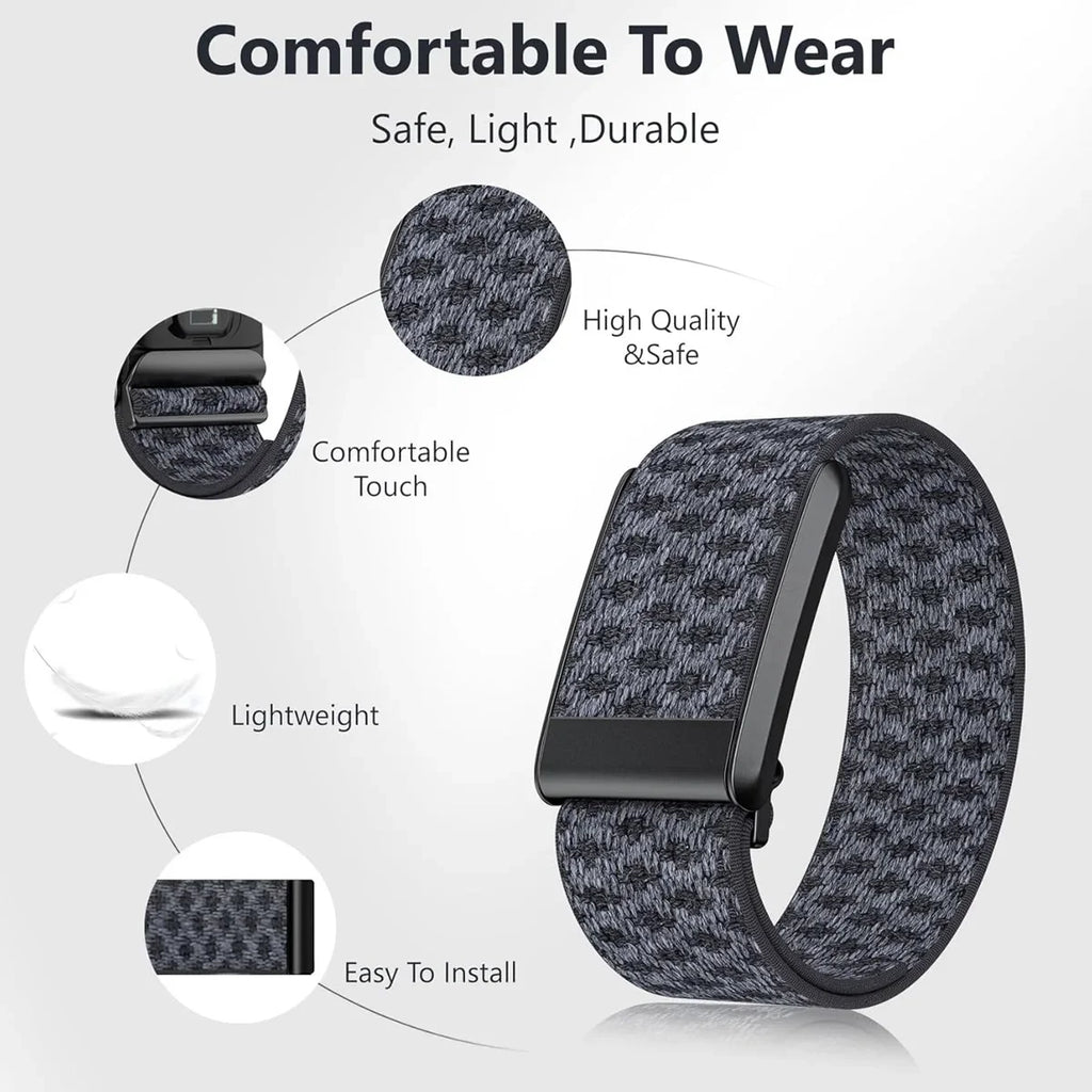 Nylon Replacement Wristband Strap for Whoop 5.0 – Cashmere Watch Band Qme