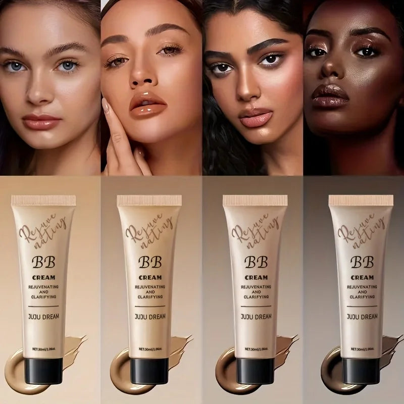 Natural BB Cream Concealer Foundation – Full Coverage Moisturizing BB Cream Foundation Qme