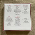 Classic Pop-Rock Music CD – Burgundy Handwritten Font Edition Music CD Qme Pop-Rock CD