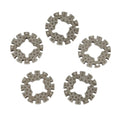 Oscillating Saw Blade Star Lock Shank Adapters – 5-Piece Set Saw Blade Adapter Qme Default Title