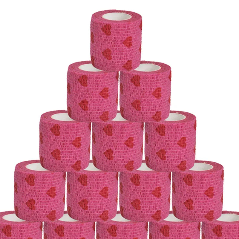 Self-Adhesive Non-Woven Bandage Wrap – Tattoo Grip Cover Tape Bandage Wrap Tape Qme