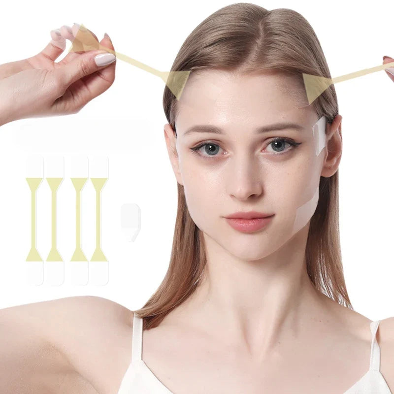 Invisible Face Lift Tape & Facial Slimming Stickers | Qme Face Lift Tape Qme