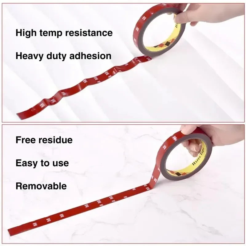 Heat-Resistant Double-Sided Car Adhesive Tape – 3M Strong Hold Automotive Adhesive Tape Qme