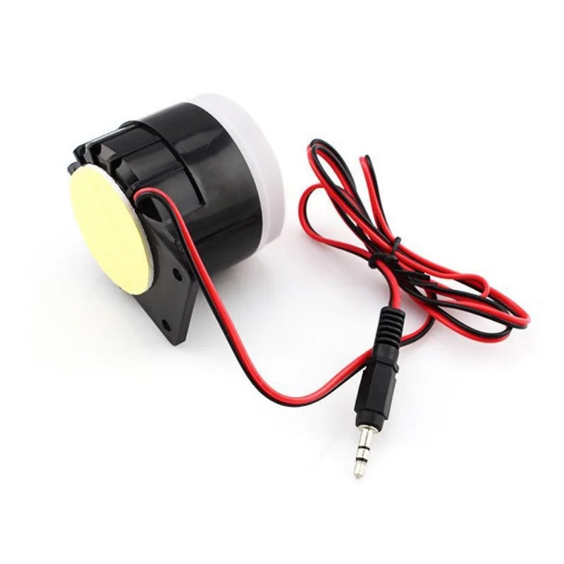 12V Piezoelectric Buzzer Alarm Horn Wired High Decibel Siren Security Alarm Siren Qme China Mainland
