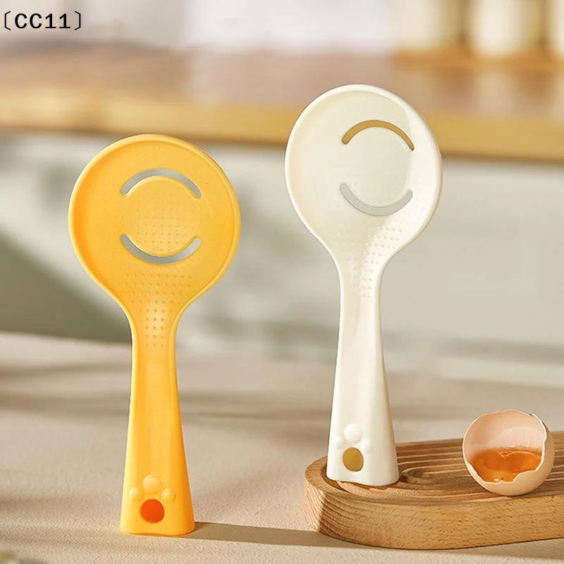 Food Grade Egg Yolk & White Separator Spoon | Kitchen Tool Egg Separator Tool Qme