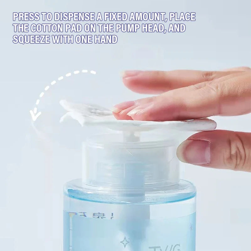 Amino Acid Cleansing Water – Gentle Pump Makeup Remover | Qme Makeup Remover Cleanser Qme