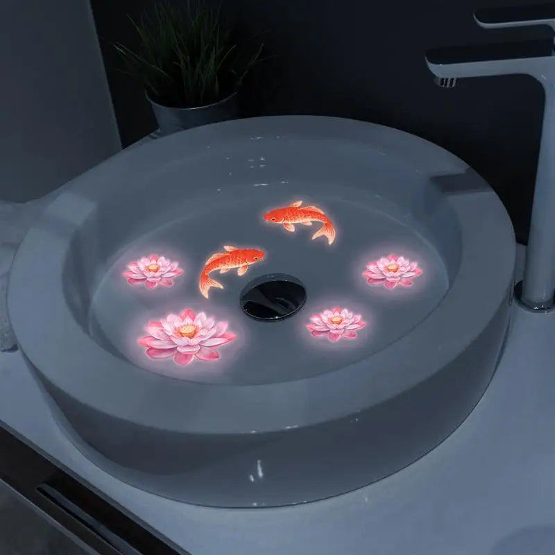 Luminous Koi Fish Removable Wall Decal – Feng Shui Sticker Removable Wall Decal Qme