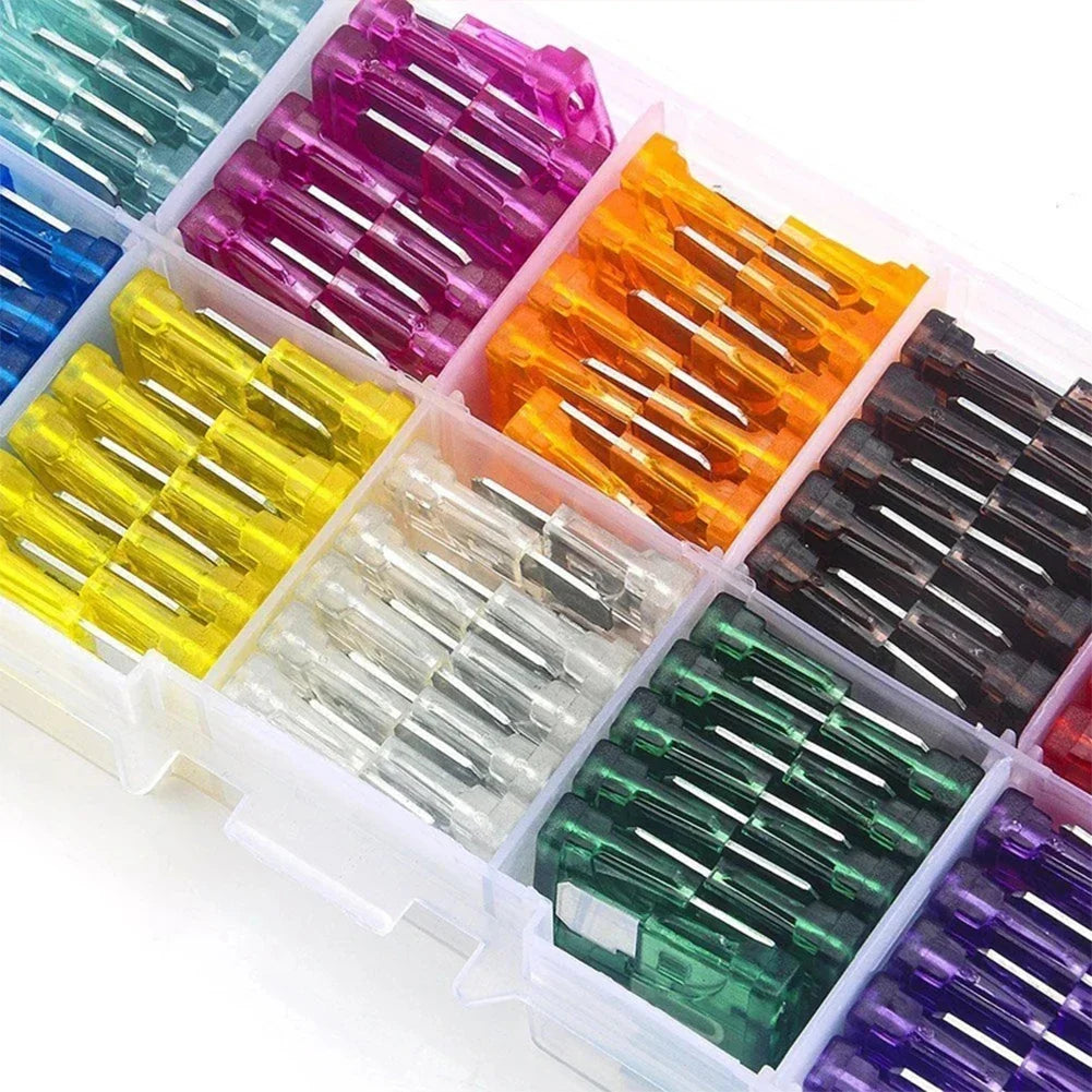 Blade Car Fuse Assortment Set – 10 Types 2A to 35A Car Fuse Assortment Qme