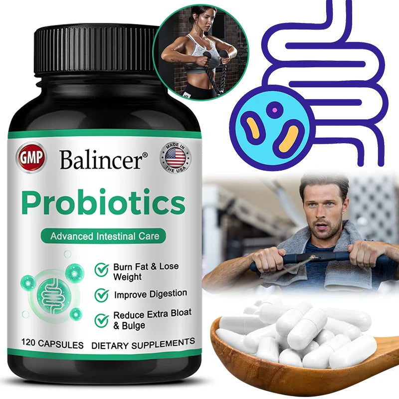 Lactobacillus Probiotic Supplement – Gut Health Men & Women Probiotic Supplement Qst