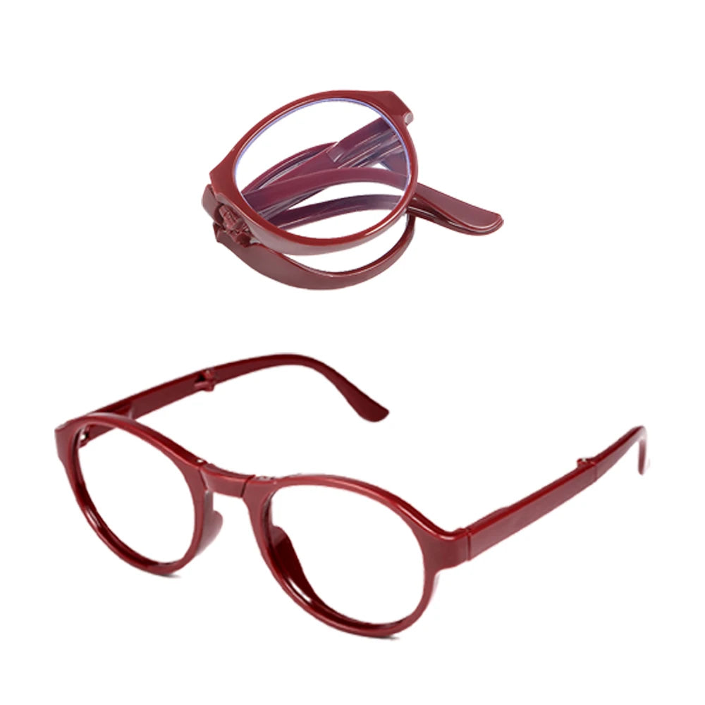 VOPHA Folding Reading Glasses Anti-Blue Light +1.0–+3.0 Reading Glasses Qst 200 1pc-Red