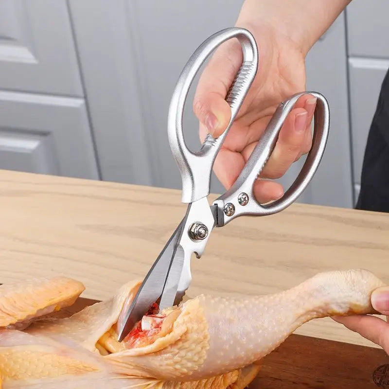 Heavy-Duty Stainless Steel Kitchen Shears & Poultry Scissors Kitchen Shears Qme