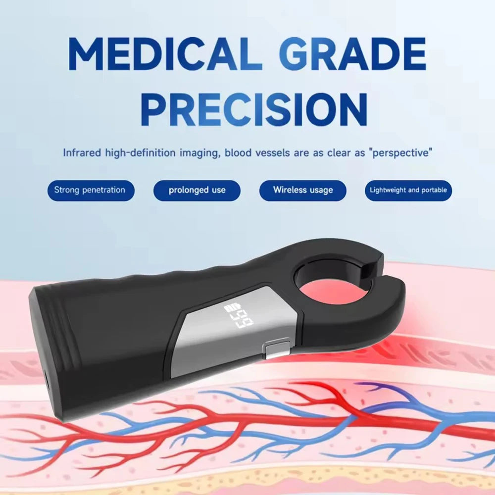 Infrared Vein Finder – Handheld LED Vascular Imaging Device Vein Finder Device Qst