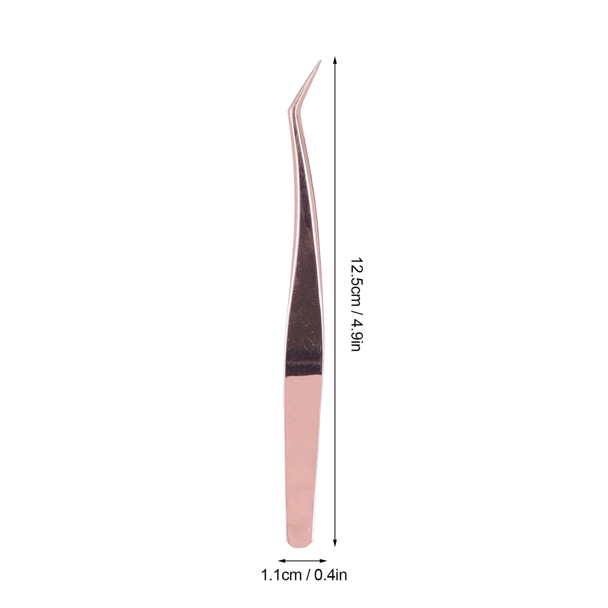 Fine Tip Stainless Steel Eyelash Tweezers | Lash Grafting Tool Eyelash Tweezers Qme
