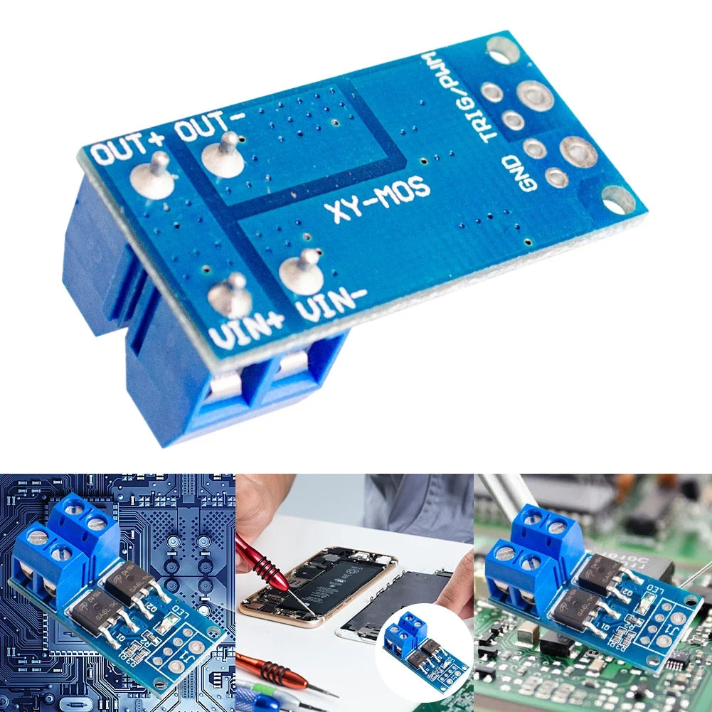PWM Regulator DC 5V-36V MOSFET Switch Drive Module 400W PWM Switch Module Qme