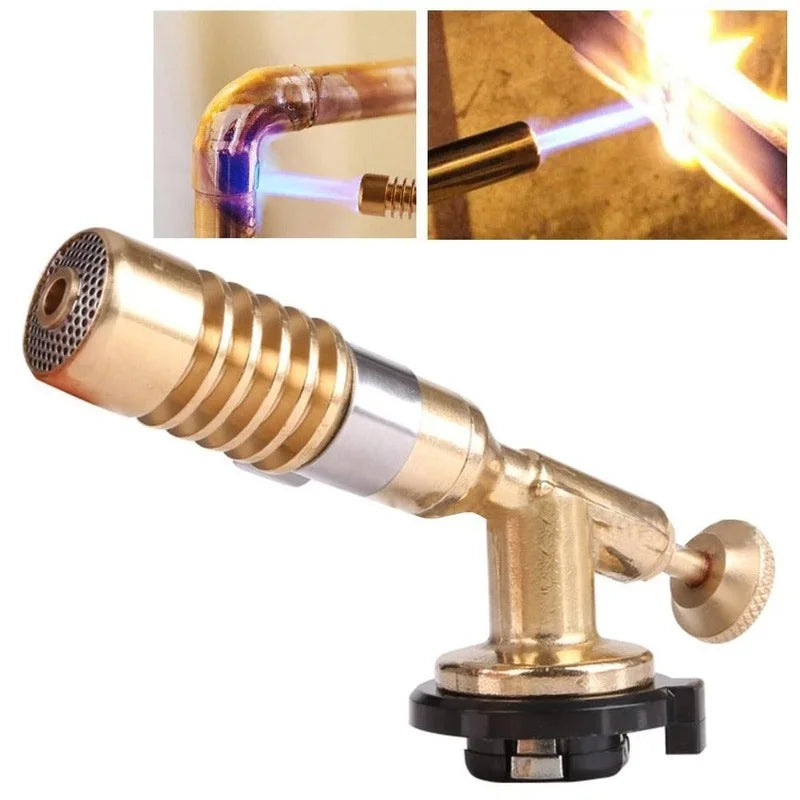 Butane Torch Lighter – Cooking, Soldering & Camping Flame Gun Butane Torch Lighter Qme