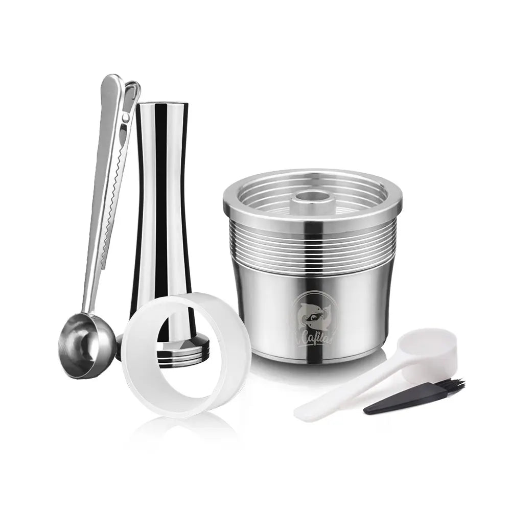 Reusable Stainless Steel Coffee Pods for Illy X7.1 X8 X9 Y5 Refillable Coffee Pods Qst 1pod tsd
