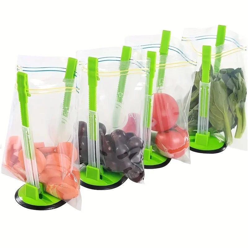 Plastic Bag Holder Clip – Sandwich & Food Storage Gadget Food Storage Clip Qme