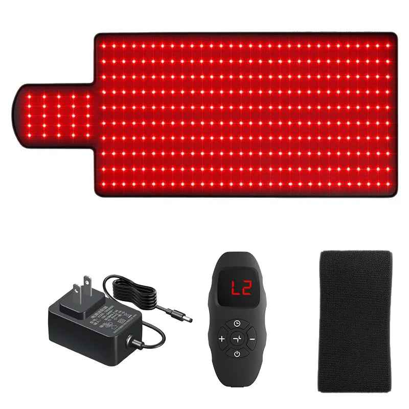 325 LED Red Light Therapy Mat 660nm 850nm – Full Body Pad Red Light Therapy Mat Qst US PLUG
