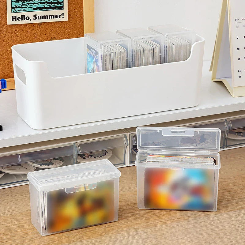 Multipurpose Makeup Storage Box – False Eyelash & Card Organizer Makeup Storage Box Qme