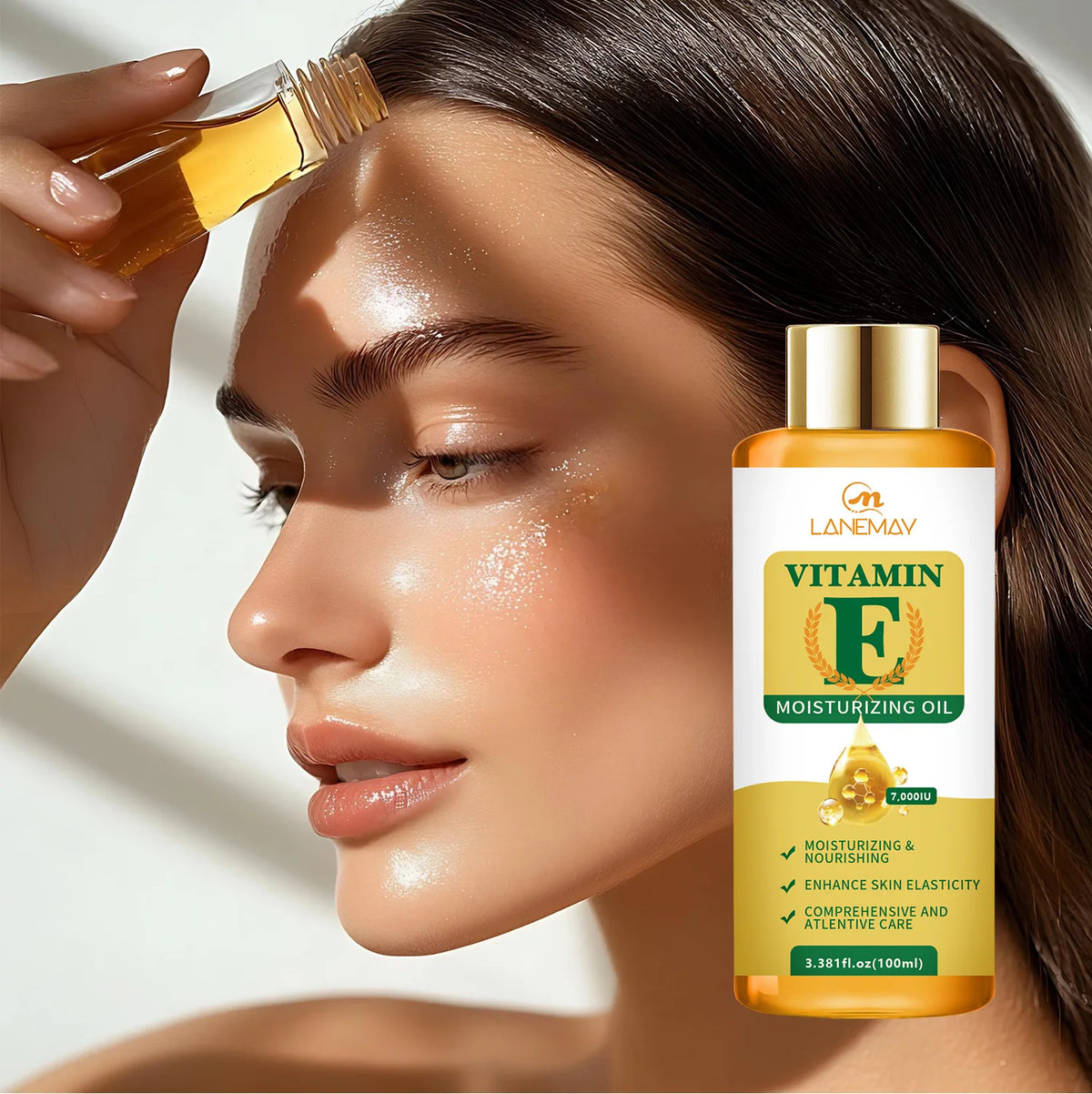 Vitamin E Moisturizing Oil 7000 IU – Nourishing Skin Oil Vitamin E Skin Oil Qst