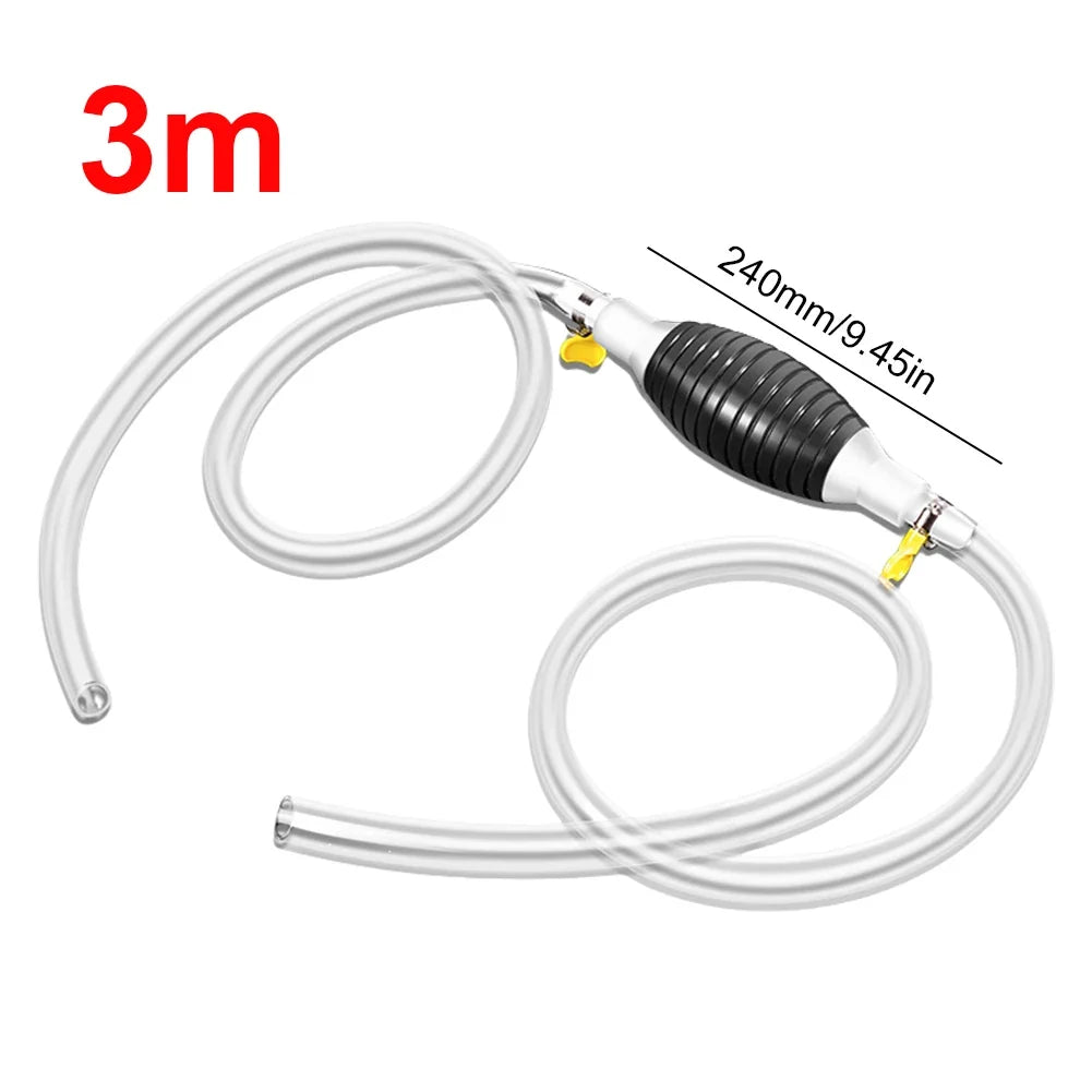 Portable Manual Fuel Transfer Pump – Gas, Diesel & Petrol Manual Fuel Pump Qme