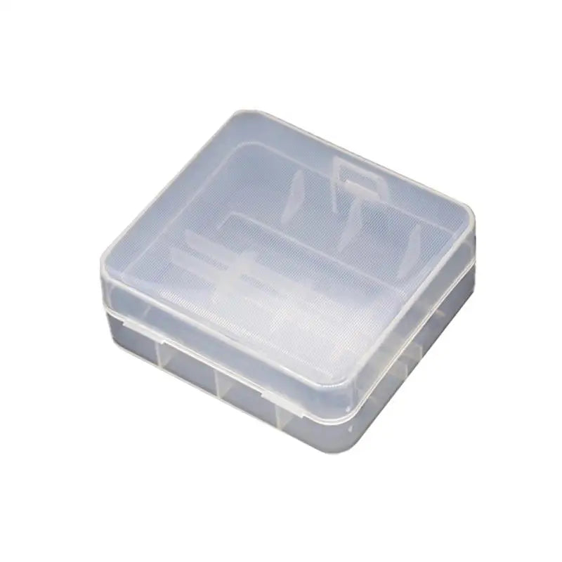 26650 Battery Storage Case – 2-Slot Durable Plastic Holder Battery Storage Case Qme
