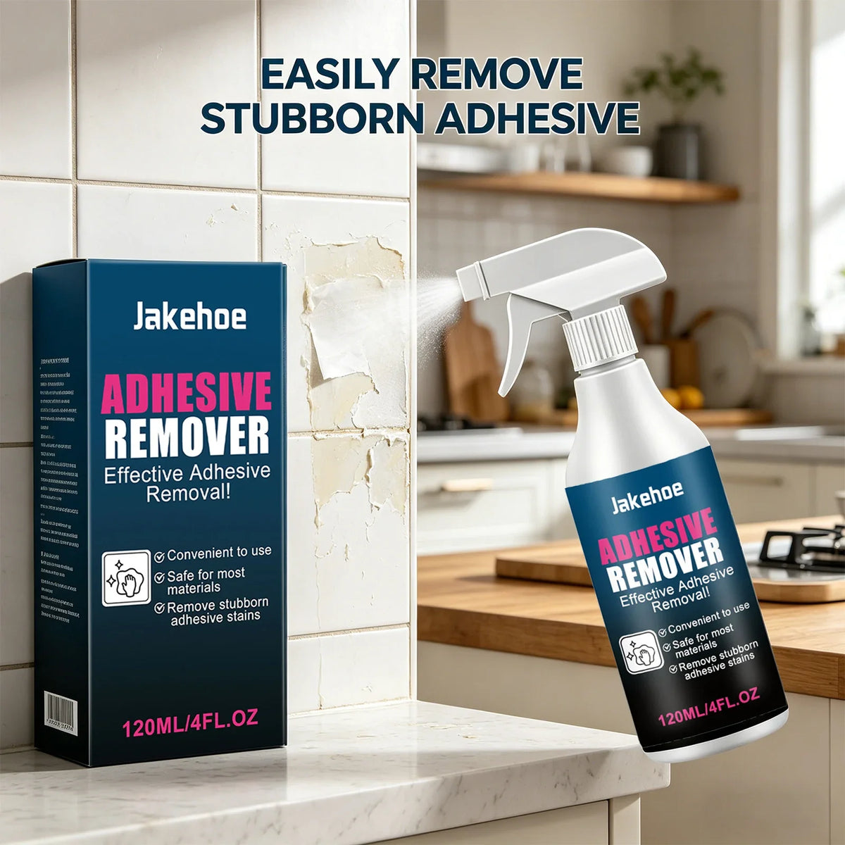 Fast-Acting Adhesive Remover Spray – Tape & Label Residue Adhesive Remover Spray Qme