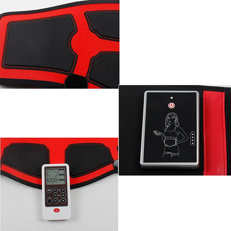 Smart EMS Wireless Abs Stimulator Belt – Unisex Slimming EMS Slimming Belt Qst