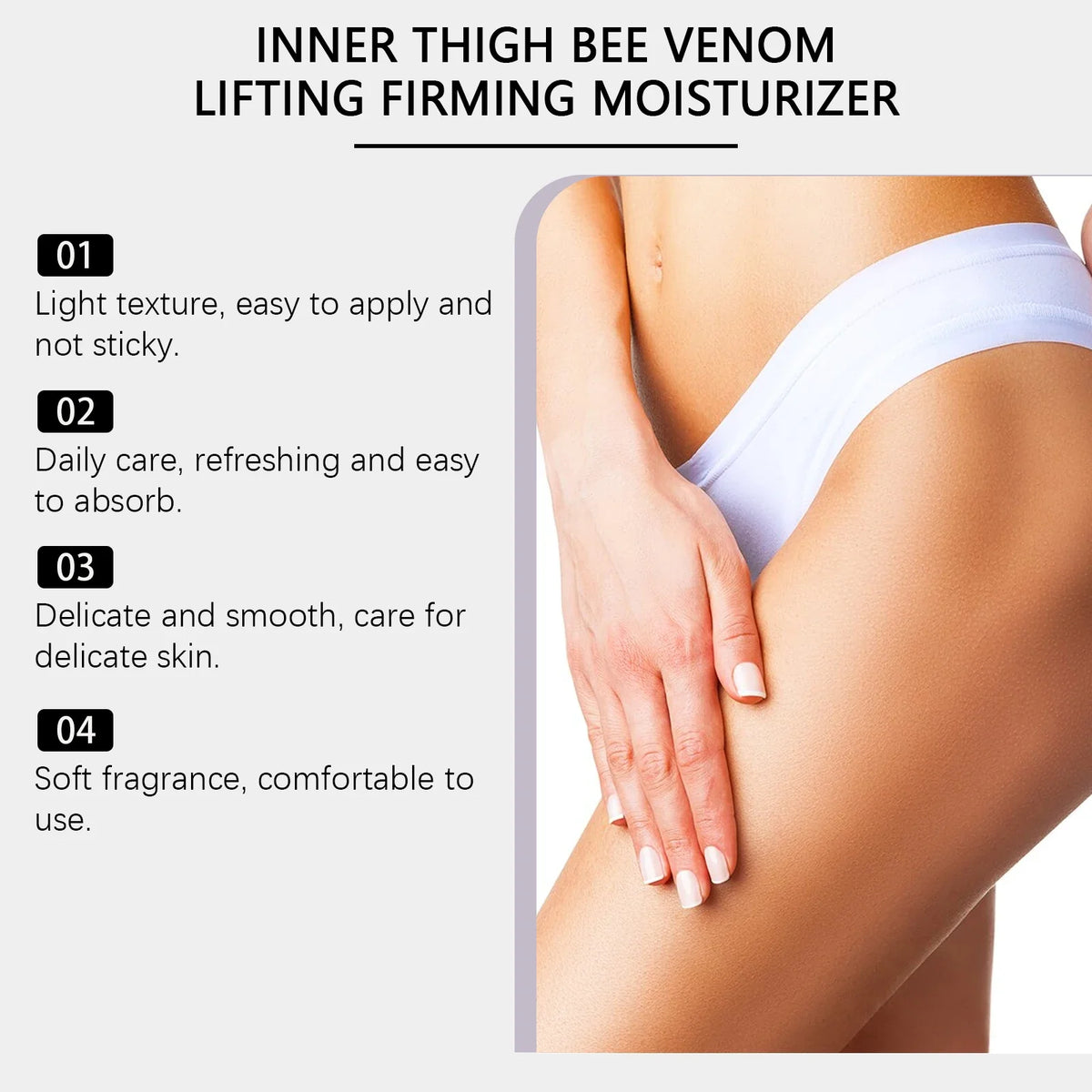 Qme Inner Thigh Firming Cream – Body Lifting & Toning Body Firming Cream Qme