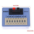 WY-RES-01 Pocket Dial Resistance Box – Electrical Testing Tool Resistance Box Qme Blue 1pc