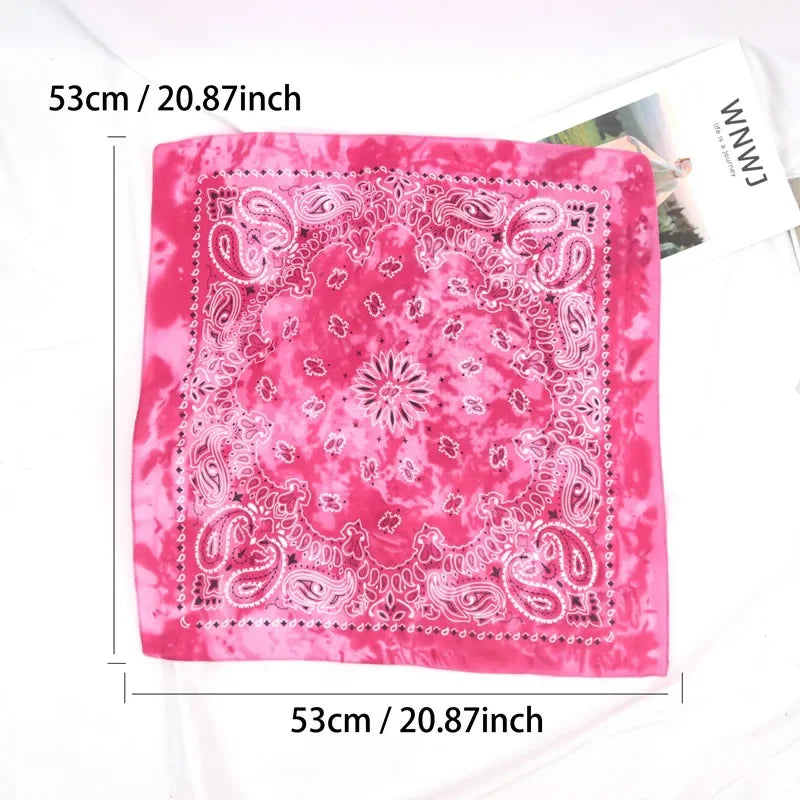 Hip Hop Bandana Scarf & Seamless Hair Band – 10 Colors Bandana Hair Band Qme