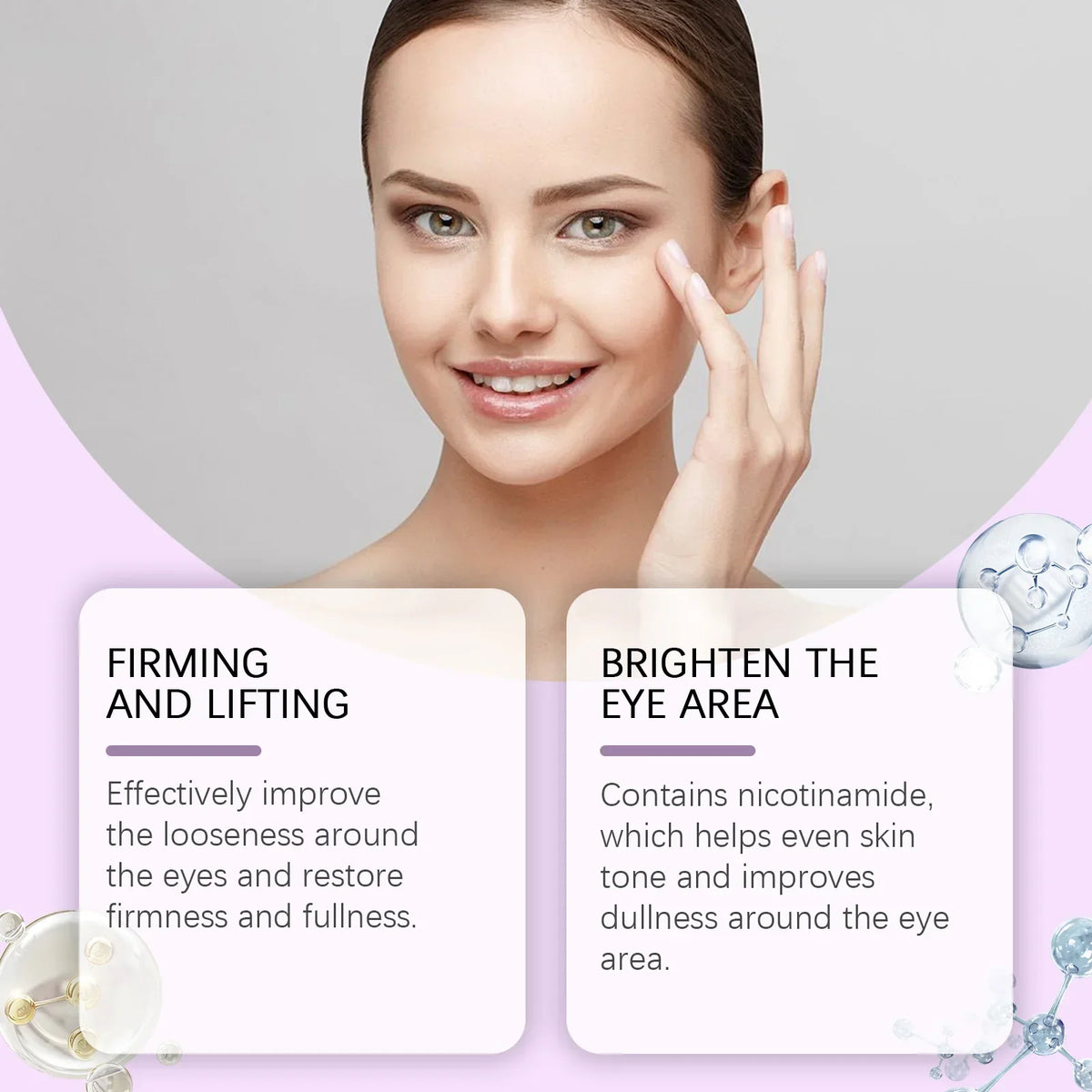 Retinol Firming Eye Cream – Brighten & Smooth Fine Lines Retinol Eye Cream Qme